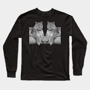 Two Leopards Long Sleeve T-Shirt